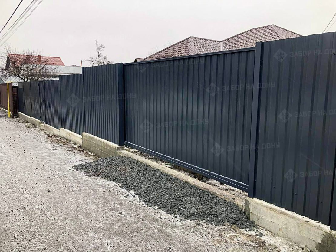 Автоматические откатные ворота с электроприводом  в Гулькевичах